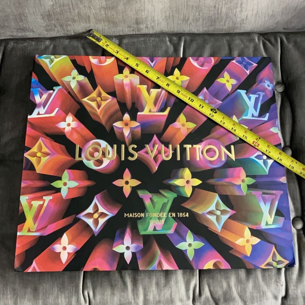Louis Vuitton Prism Shopping Bag Limited Edition Large